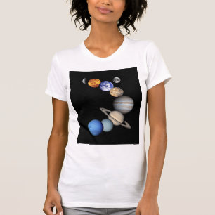 T-shirt Montage du système solaire