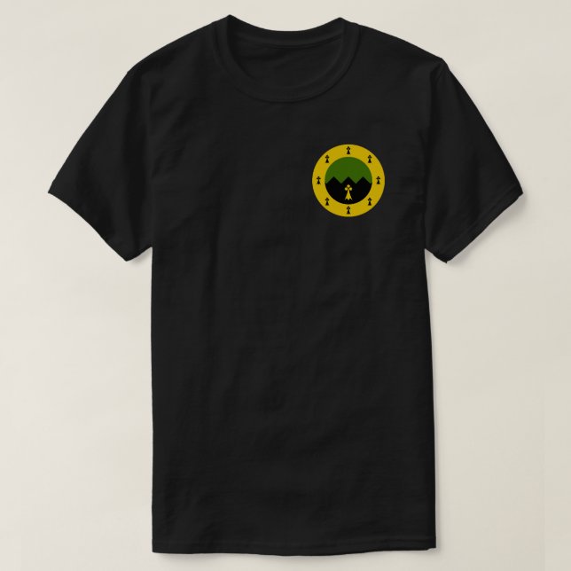 T-shirt Montagne de granit SCA (Design devant)