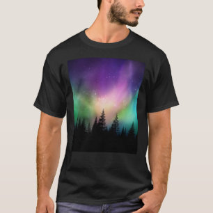 T-shirt Montagne de la lumière du Nord