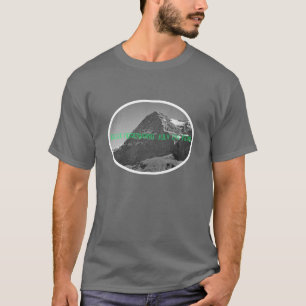 T-shirt Montagne du nord d'Eiger de visage