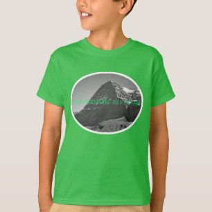 T-shirt Montagne du nord d'Eiger de visage de montée