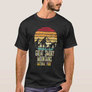 T-shirt Montagne du parc national des Great Smoky Mountain