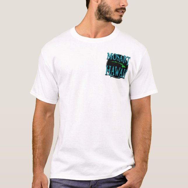 T-shirt Montagne-Haena de Makana "de danse de lune" - (Devant)