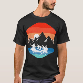 T-shirt MONTAGNE RAFFINEMENT VINTAGE rivière Tshir Eau apr