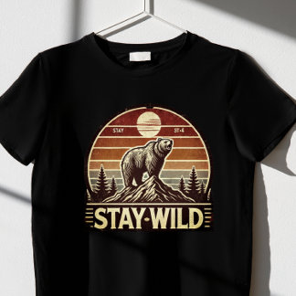 T-shirt montagne vintage