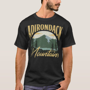 T-shirt montagnes Adirondack randonnée camping New york Pr