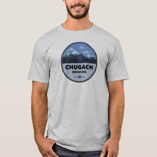 T-shirt Montagnes Chugach Alaska Camping