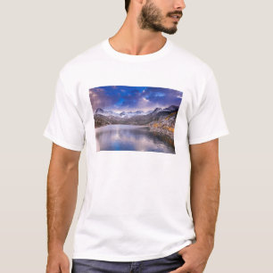 T-shirt Montagnes de la Sierra Nevada, Automne, CA