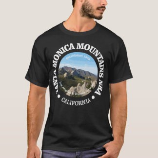 T-shirt Montagnes de père Noël Monica (Arr)