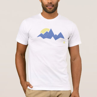T-shirt Montagnes et pièce en t de Sun