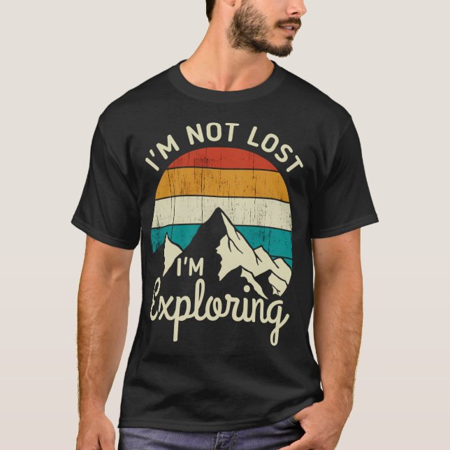T-shirt Montagnes - Exploration (Devant)