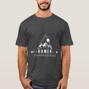 T-shirt Montagnes Homer Alaska 1