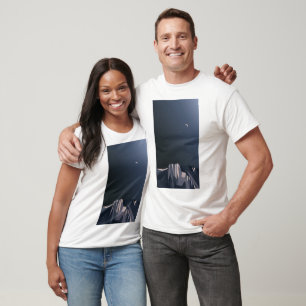 T-shirt Montagnes la nuit