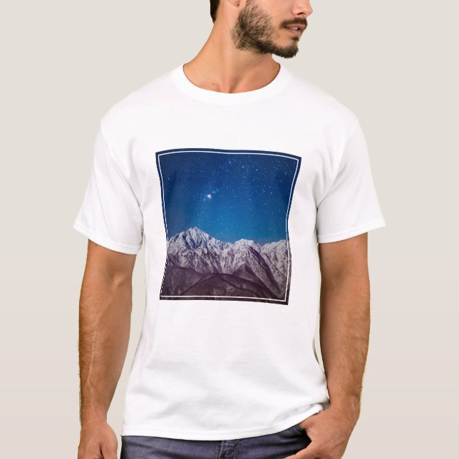 T-shirt Montagnes | Mt. Jiigatake et Mt. Kashima-yarigatak (Devant)