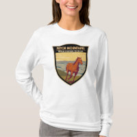 Montagnes Pryor Wild Horse Range Vintage