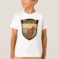 Montagnes Pryor Wild Horse Range Vintage