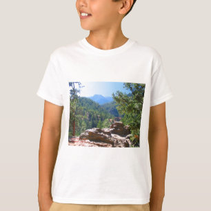 T-shirt Montagnes rocheuses du Colorado avec les roches