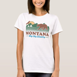 T-shirt Montana Big Sky Country