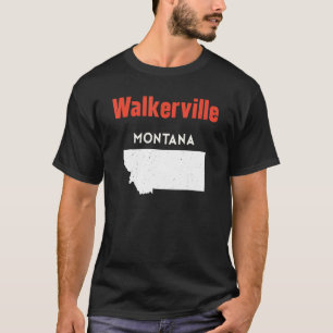 T-shirt Montana Etats-Unis État Amérique Voyage Montanan W