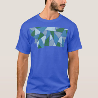 T-shirt Montana Mosaic Alpine Trail