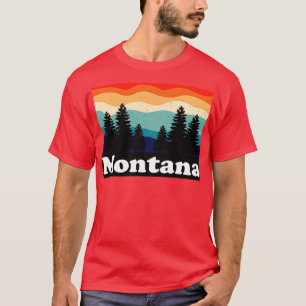 T-shirt Montana Retro