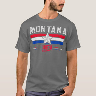T-shirt Montana Retro Cadeaux Vintages Femmes Hommes Enfan
