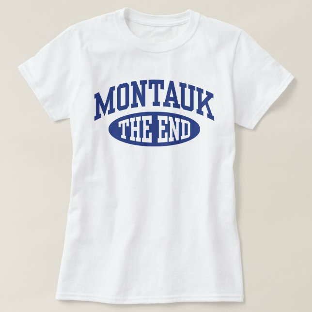 T-shirt Montauk La Fin (Design devant)