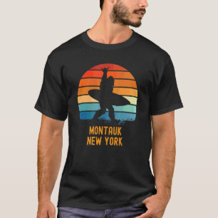 T-shirt Montauk New York Sasquatch Souvenir 1