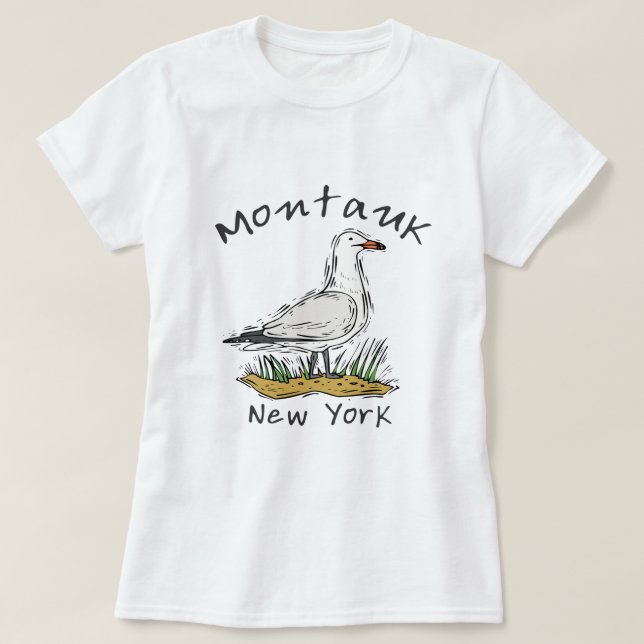 T-shirt Montauk, NY (Design devant)