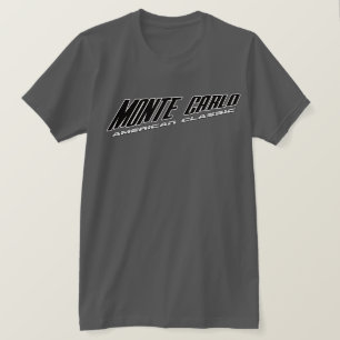 T-shirt Monte Carlo - classique américain incliné de