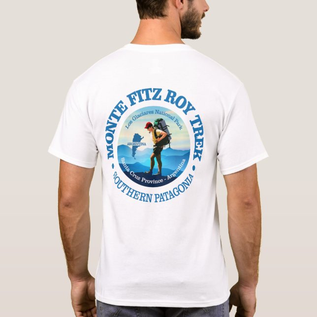 T-shirt Monte Fitz Roy Trek (C) (Dos)