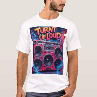 T-shirt Monté fort, 80es rétro