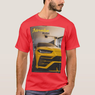 T-shirt Montée d'Adrénaline : Enflammez la Piste