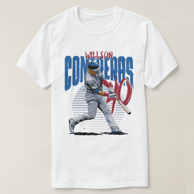 T-shirt Montée de Willson Contreras (Design devant)