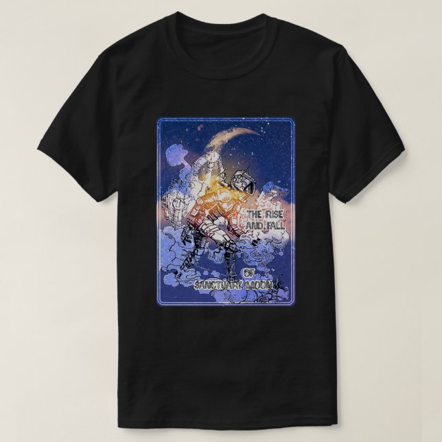 T-shirt Montée et chute du sanctuaire Lune 2 (Design devant)