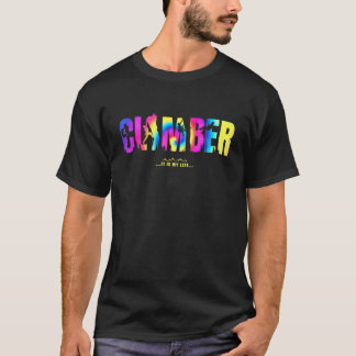 T-shirt Montée Montagne Rock Tie Dye Graphique Grimpeur Ça