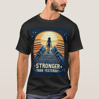 T-shirt Monter au-dessus