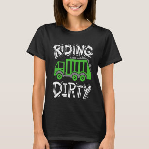 T-shirt Monter des camions-poubelles sales