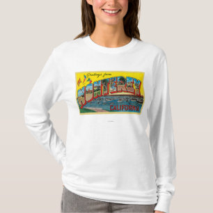 T-shirt Monterey, la Californie - grandes scènes de lettr