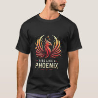 Montez comme un Phoenix - Bold Motivational Logo