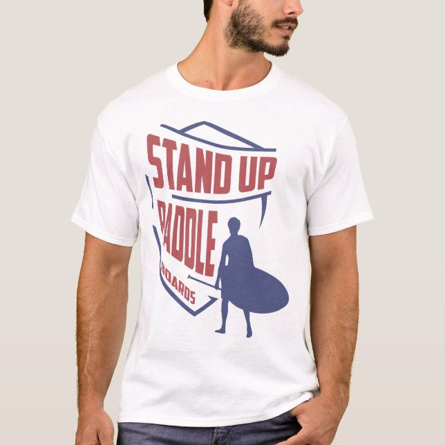 T-shirt Montez la pédale (Devant)