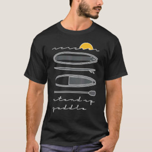 T-shirt Montez La Planche À Paddle Montez La Paddle Paddle