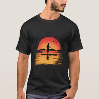 T-shirt Montez le pédalier debout Paddeling Paddleboard