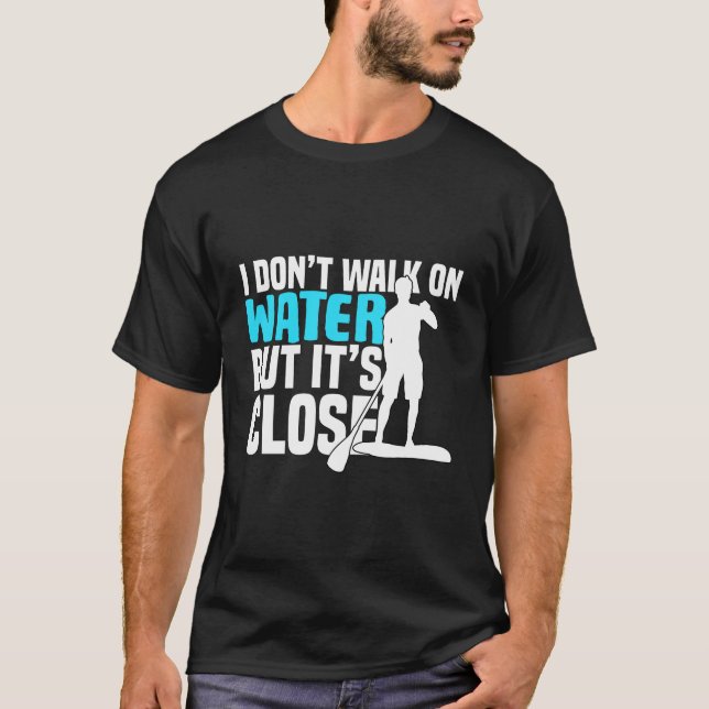 T-shirt Montez pagayer et amusez-vous avec des citations c (Devant)