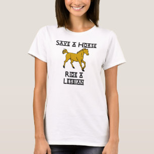 T-shirt montez une lesbienne