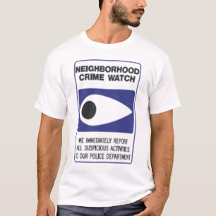 T-SHIRT MONTRE DE CRIME DE VOISINAGE