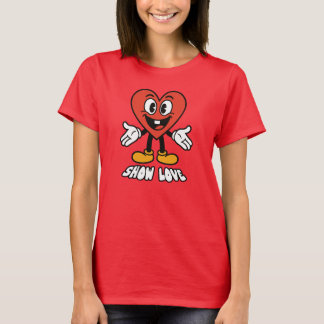 T-shirt Montre de l'amour