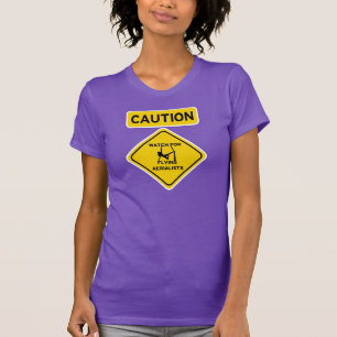 T-shirt Montre de précaution pour les Aerialists volants
