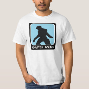 T-shirt Montre de Squatch - chasseur de Sasquatch Bigfoot