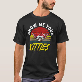 T-shirt Montre-moi tes chatons fille au chat Oriental Shor